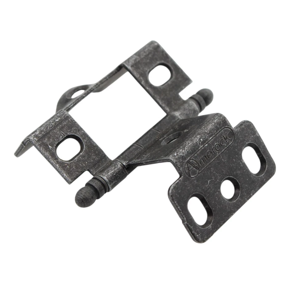 Bisagra de hierro forjado Amerock 3/4" punta de bola envolvente completa PK3175TB-WI Foto 1 de 3
