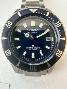 Reloj Citizen Promaster Marine NB6021-68L Automático 200m Titanio Buceo - Imagen 1 de 6