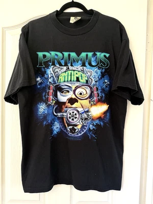 Vintage Primus Anti-pop '90s Winterland Punk Alternative Rock Band T-shirt XL - Image 1 of 4