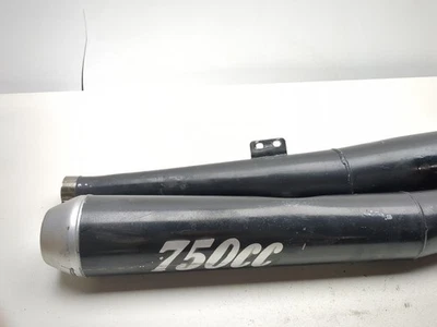 Latas silenciadoras de escape 74-76 BMW R75/6 - Imagem 1 de 4