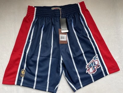 Mitchell and Ness NBA Swingman Houston Rockets 96-97 Road Shorts Men's Size L - Image 1 of 4