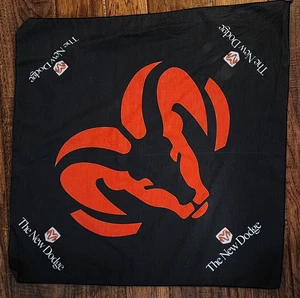 The New Dodge Ram Bandana Kerchief Promo Werbung schwarz Taschentuch - Bild 1 von 6