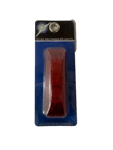 United Pacific 38162 Clearance Light Rectangular 12 Led, Red-New-100% to Charity - Imagen 1 de 4