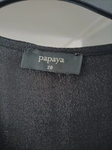 Matalan Black Top Size 20 - Picture 1 of 4