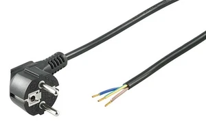 10x Netzkabel; NK 103 S-300 3m schwarz - Bild 1 von 1
