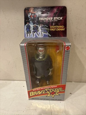 Figura de colección Brave Starr Thunder Stick 1986 Mattel sellada - TOTALMENTE NUEVA Foto 1 de 4