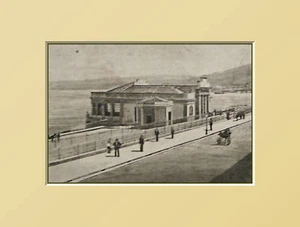 REGGIO CALABRIA:STRADA MARINA FONTANA.Passepartout.1898 - Imagen 1 de 1