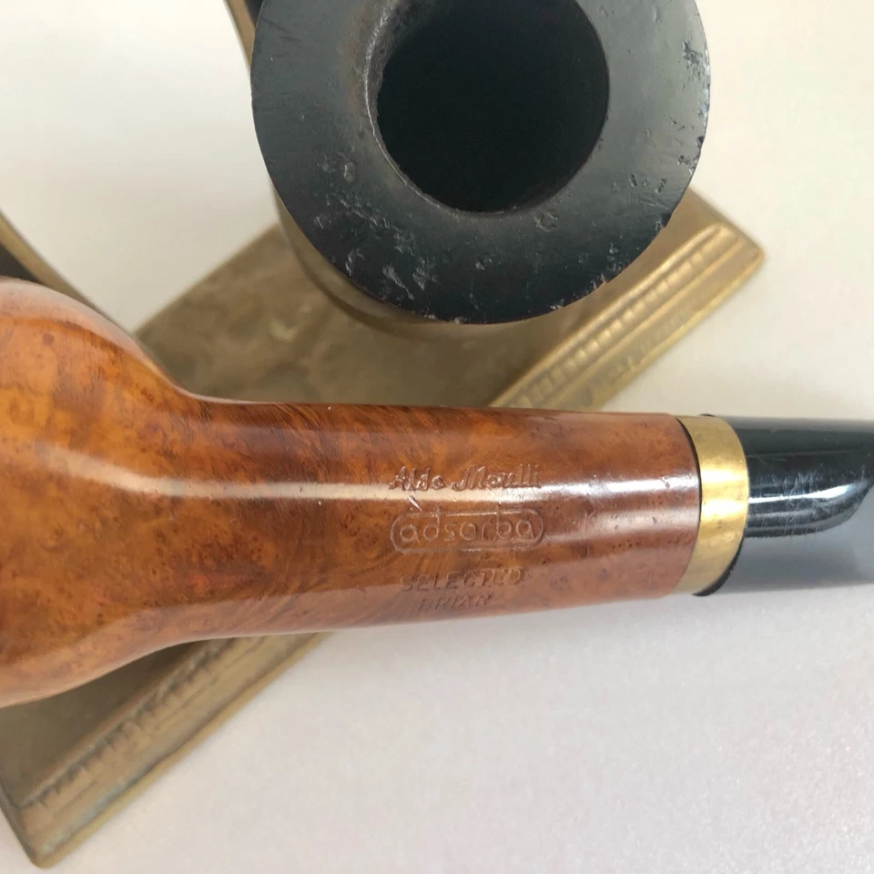Set of two vintage tobacco pipes WITHOUT BRASS STAND !!! - Image 1 of 4