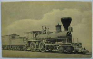Daniel Nason Locomotive Boston & Providence N.Y.N.H.&H. Railroad Train Postcard - Picture 1 of 2