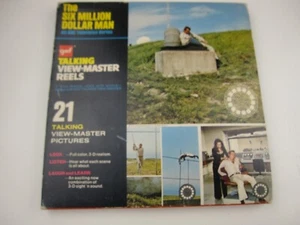 1973 GAF Talking View-Master THE SIX MILLION DOLLAR MAN MIB BIS - Picture 1 of 10