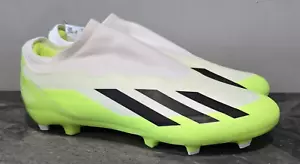 Adidas X Crazyfast.3 LL FG Firm Ground Cleats Laceless NEW HQ4515 Men's 11 - Picture 1 of 5