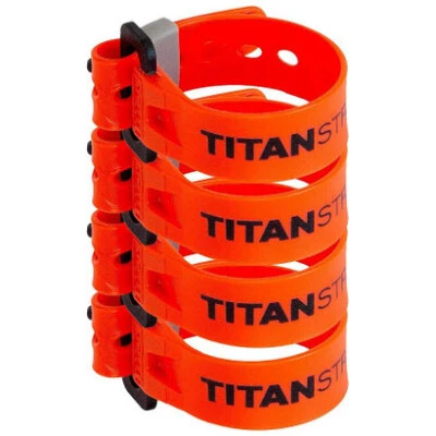 Titan Straps Mini Strap - Fire - 6" TSM-0506X4-FIR - Image 1 of 4