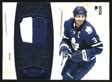 2010-11 Dominion Jerseys Prime #91 Dion Phaneuf Jersey /25