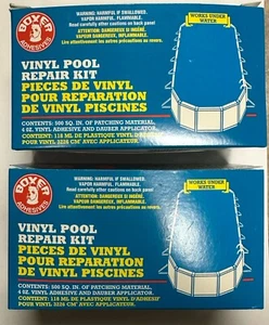Lot Of 2 4 Oz Boxer Adhesives 110 Pool Repair Kit - Picture 1 of 2