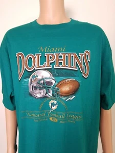 Miami Dolphins NFL American Football Conference Short Sleeve T Shirt Size XL - Picture 1 of 11