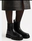NEW Fendi FORCE PLATFORM CHELSEA Boots, Black Leather EU 40 ITALY $995