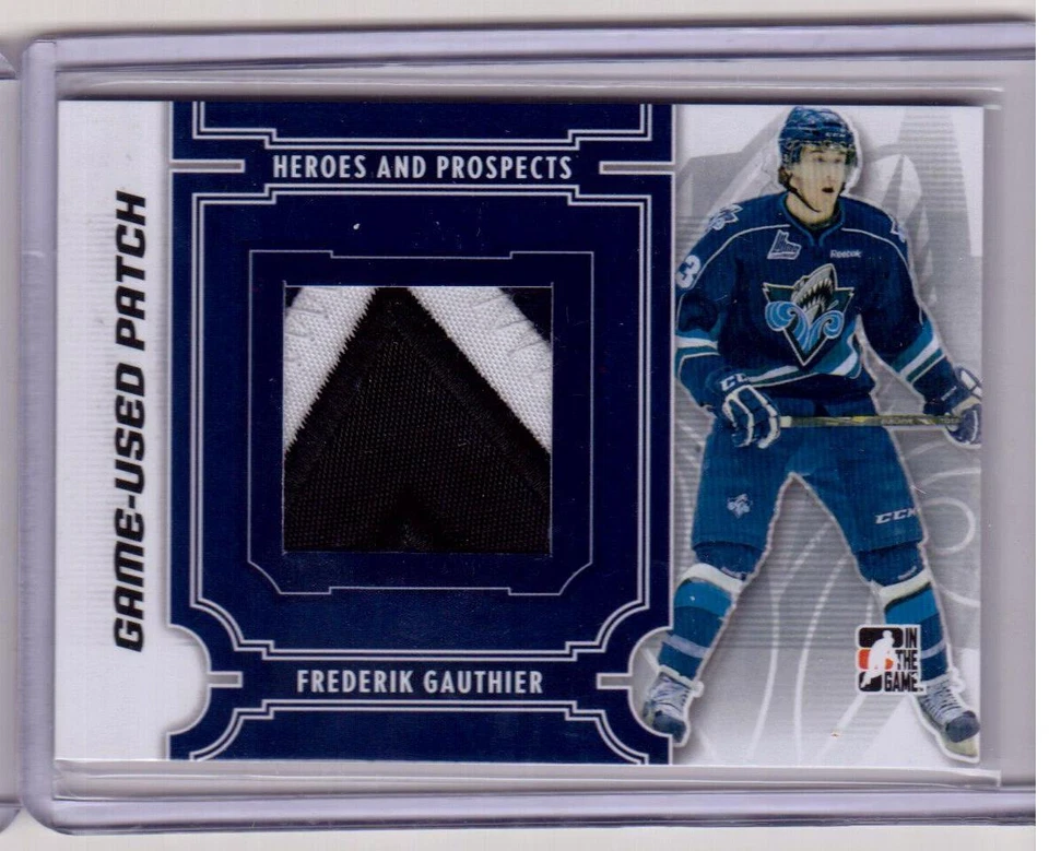 FREDERIK GAUTHIER 13/14 ITG Heroes & Prospects Rookie Patch #M-02 Maple Leafs - Image 1 of 1