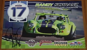 2014 Randy Schranz signed Shelby Cobra Pike's Peak Open PPIHC Hero Card - Picture 1 of 1