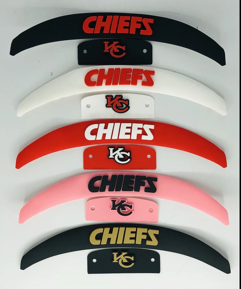 Para-choques 3D capacete de velocidade tamanho completo Chiefs - Imagem 1 de 3