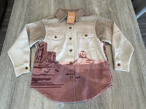 Wondery Outdoors Women's Eco Long Sleeve Overshirt Monument Valley Size XS - Picture 1 of 2