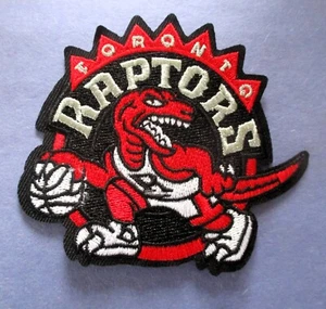 Toronto Raptors Primary Logo (2008/09-2014/15) NBA Basketball New Iron-On Patch - Picture 1 of 1