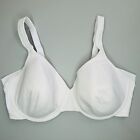 Bali Side Smoothing Bra 38DD Underwire Satin Padded Cup Adjustable Strap 548