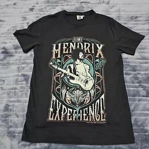 Jimi Hendrix Experience Shirt Black Medium Official Graphic Guitar Tee - Picture 1 of 8