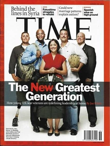 TIME VOL.178 Nr.8 29.08.2011 U.S. Kriegsveteranen Wiederaufbau zu Hause_Syrien_Fukushima - Bild 1 von 1