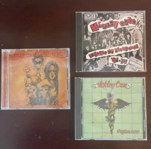 Motley Crue CD Lot of 3 - Picture 1 of 10