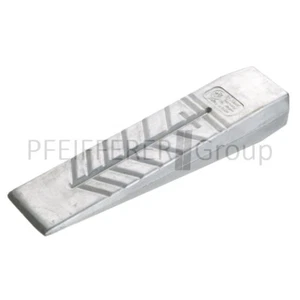 Cabeza de buey cuña maciza de aluminio talla 3, 260x60 mm cuña de caída - Imagen 1 de 1