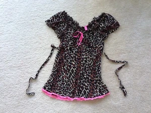Betsey Johnson Intimates Victoria's Secret baby doll nightie top sleep vintage S - Picture 1 of 13