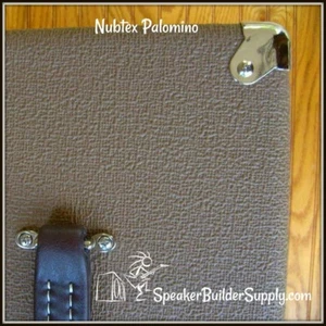 Palomino Nubtex pattern tolex (Fender brown) ~18" WIDTH (per yd) - Picture 1 of 1