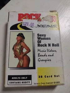 Rock Street Vixens 1993 Sexy Women Rock Roll Groupies 36 Trading Cards Adult nos - Picture 1 of 11