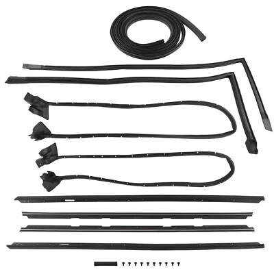 Complete Weatherstripping Kit For Chevrolet Monte Carlo SS Coupe 2-Door 5.0L - Image 1 of 4