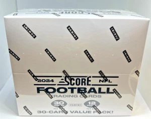 2024 Panini Score Football - CELLO BOX VALUE PACK - FACTORY SEALED - 12 PACKS - Picture 1 of 2
