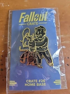 Pin Fallout Lootcrate Genuino NUEVO Coleccionable #26 Base de Casa - Imagen 1 de 1