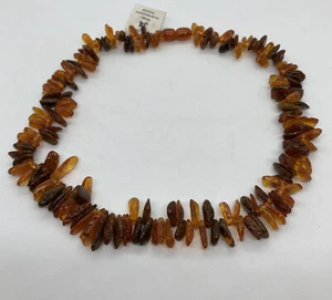 Russische Baltische Bernstein Halskette - Bild 1 von 8