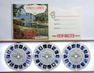Cypress Gardens Floral Paradise 3-reel Set A969 - GAF G1 ed A View-Master Packet - Picture 1 of 6