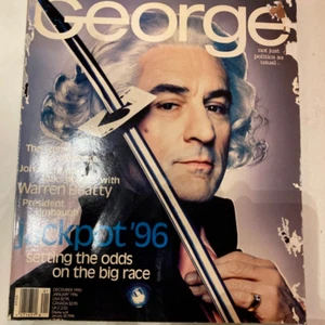 George Magazine | December 1995 - January 1996 Robert De Niro | Jackpot - Picture 1 of 17