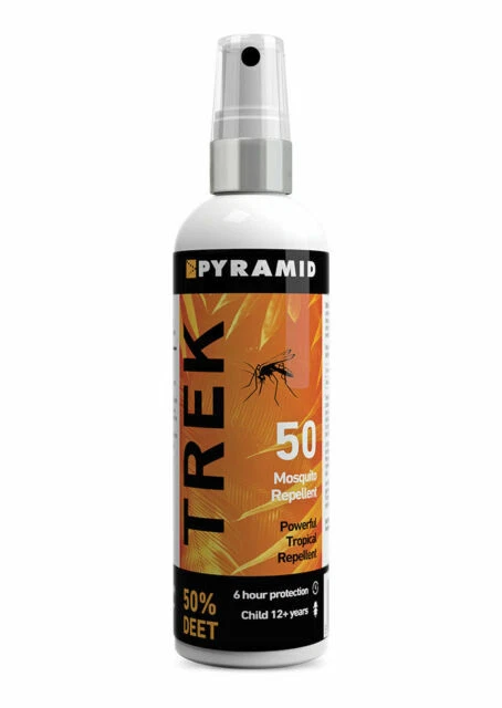 PYRAMID Trek 50 Insect/Mosquito Repellent DEET Spray - 100ml