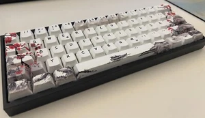 Custom Wooting 60HE+ with TOFU60 Redux, Brass weight, WS DASH HE - Bild 1 von 5