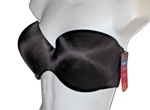 NWT Maidenform Strapless Underwire #DM9472 Black Bras Assorted Sizes MSRP $48 - Picture 1 of 3