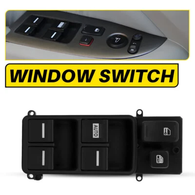 Interruptor principal de ventana eléctrica de la puerta del conductor izquierdo del coche Honda Odyssey 2005-2010 Foto 1 de 4