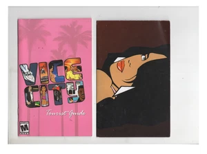 Grnd Theft Auto Vice City PS2 Handbuch + Poster nur original - Bild 1 von 2
