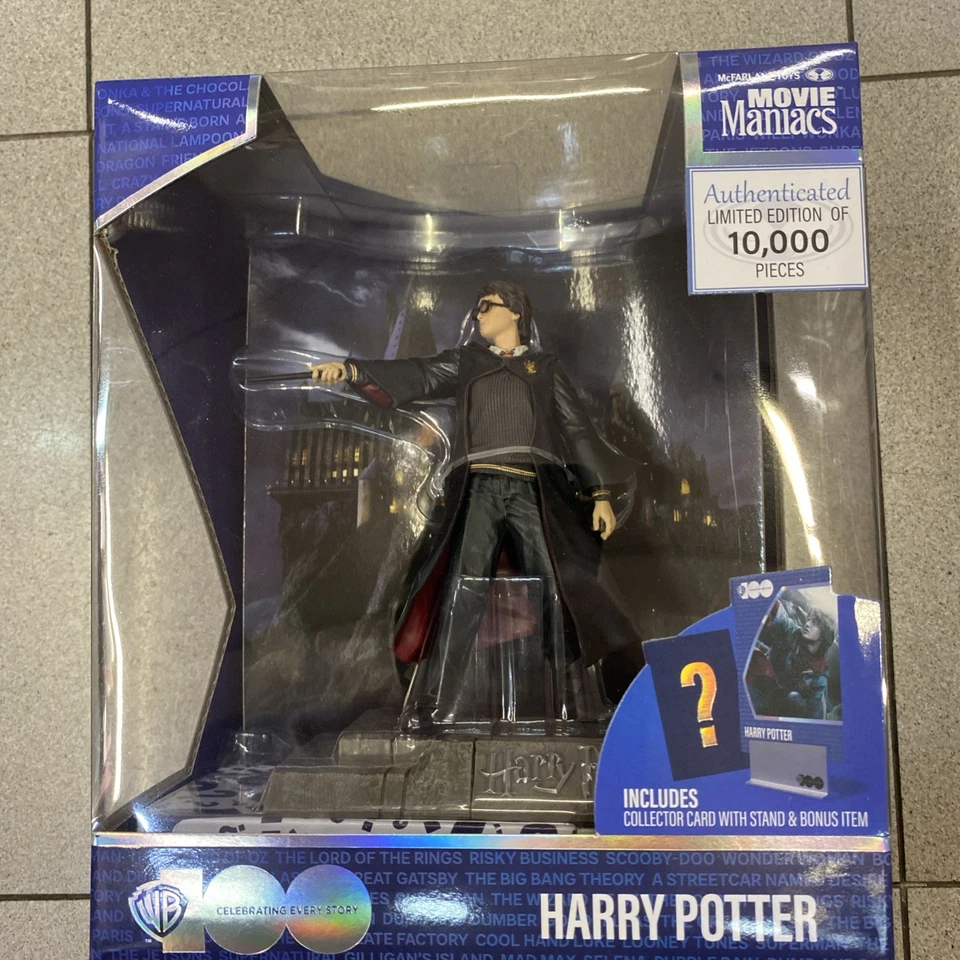 Harry Potter Movie Maniacs WB100 Wave 1 7" Posed Figure MCFARLANE TOYS - Immagine 1 di 2