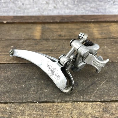 Abrazadera de desviador delantero Campagnolo vintage 28,6 mm carretera doble años 70 80 Foto 1 de 4