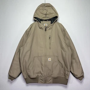 Carhartt Canvas Quick Duck Coat - 101493 908 - Beige - Insulated - OVERSIZED XL - Picture 1 of 6