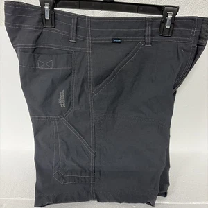 Kuhl Shorts Mens 34 Radikl Gray Nylon Cotton 10" Inseam Outdoors Hiking #5068 - Picture 1 of 6