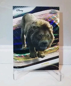 2025 Topps Chrome Disney SIMBA Black Wave Refractor Lion King  3/10. - Picture 1 of 3