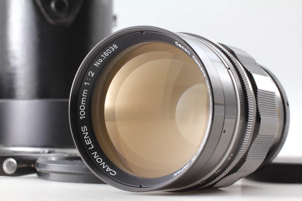 Canon f/2 Camera Lenses 100mm Focal for sale | eBay